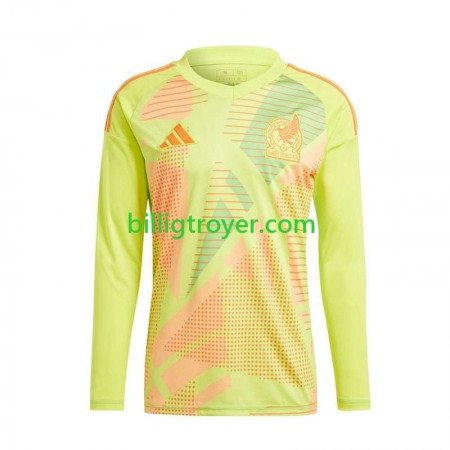 Billige Fotballdrakter Mexico Keeper Bortedraktsett EM 2024 Langermet